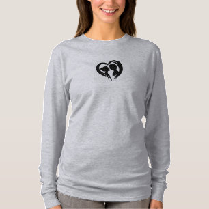 Grey Log Sleeved T shirts