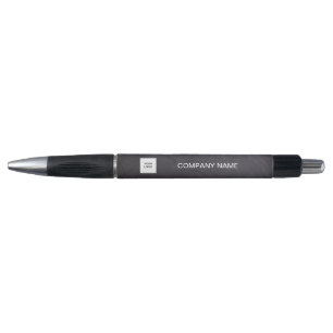Grey Logo corporate Business Company Elegant Pen