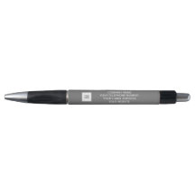 Grey Logo corporate Business Company simple Pen