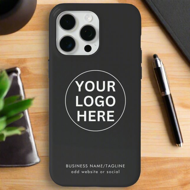 Grey Logo l Professional Business Branding  Case-Mate iPhone Case (Creator Uploaded)