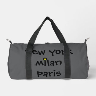 Grey London Milan Ibiza Duffle Travel Gym Bag