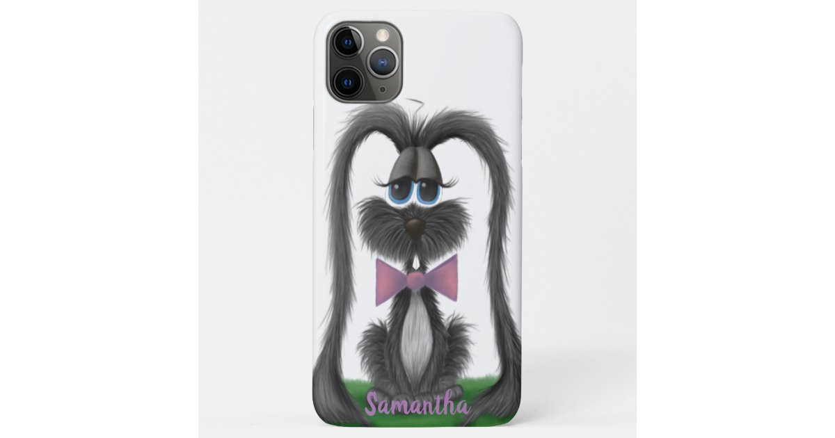 Grey Loveable Easter Bunny Rabbit iPhone Case | Zazzle.co.uk