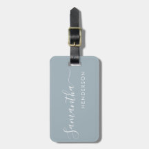 Grey, Luggage Tags Wedding Table Plan / Favour