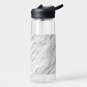 Grey "Majestic Marble Impressions" Marble Texture Water Bottle