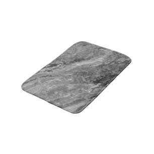 Grey marble bath mat