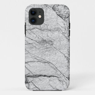 Grey Marble Dappled Concrete iPhone 11 Case