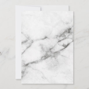 Grey Marble Flat Card