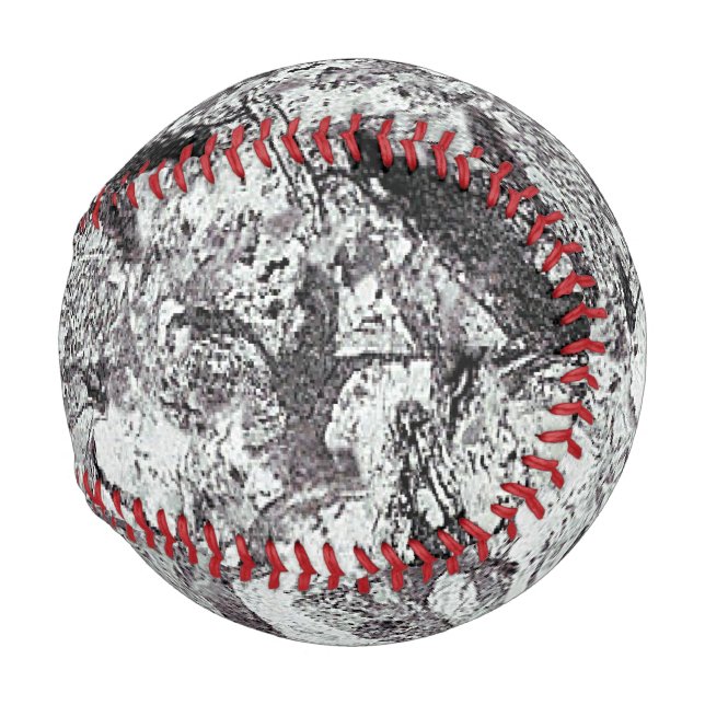 Grey Marble Look Baseball (Front Right)