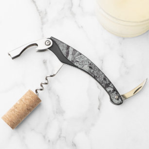 Grey Marble Look Corkscrew