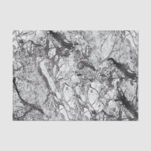 Grey Marble Look Tissue Paper