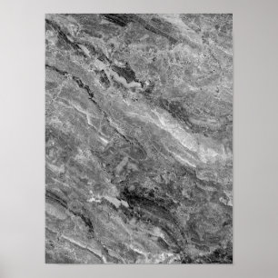 Grey marble poster