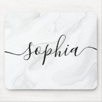 Grey Marble Script Calligraphy