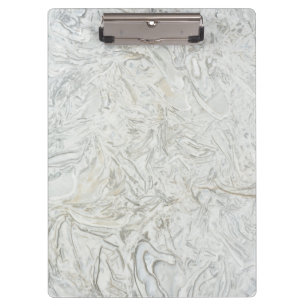 Grey marble surface pattern clipboard