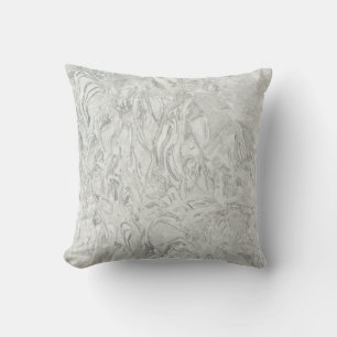 Grey marble surface pattern cushion