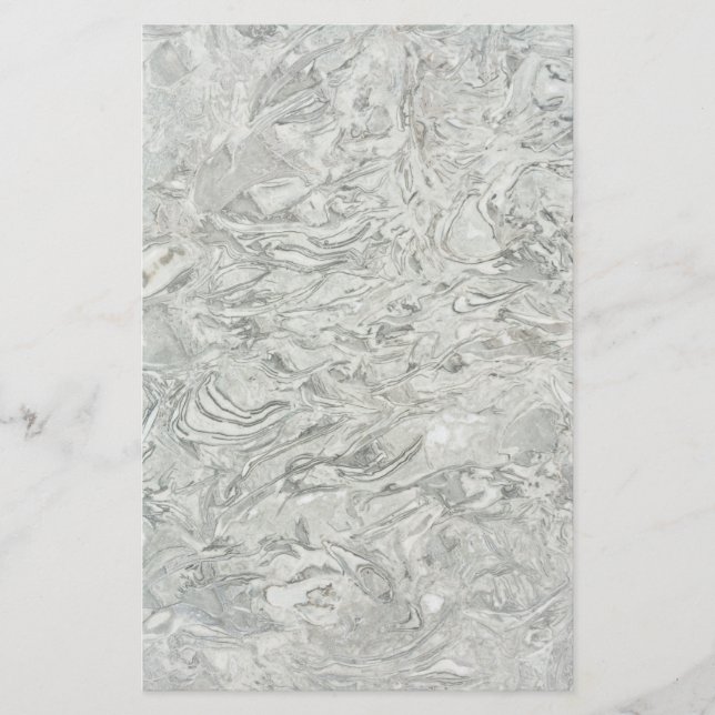Grey marble surface pattern flyer (Front)