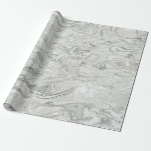 Grey marble surface pattern wrapping paper