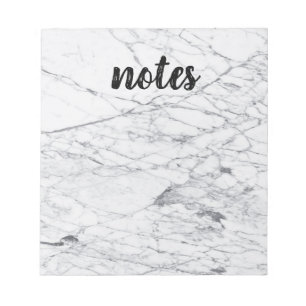 Grey Marble Texture with Large Notes Text