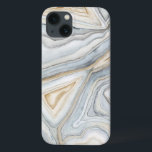 Grey Marbled Abstract Design iPhone 13 Case<br><div class="desc">Grey Marbled Abstract Design. Artist: Megan Meagher. Image ID: 90591FN.</div>