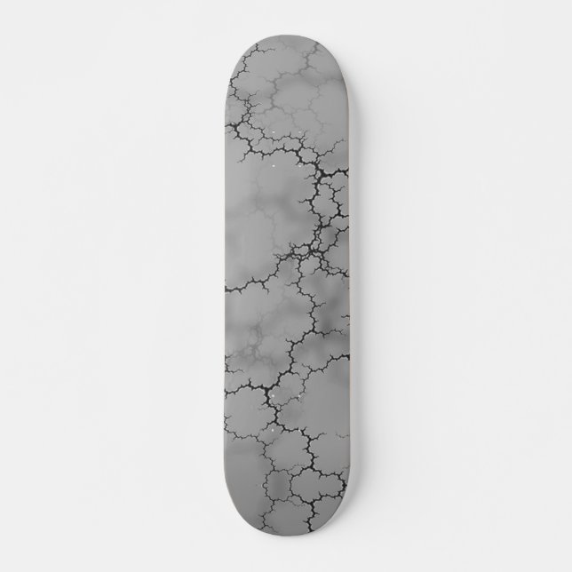 Grey Marbled Skateboard (Front)