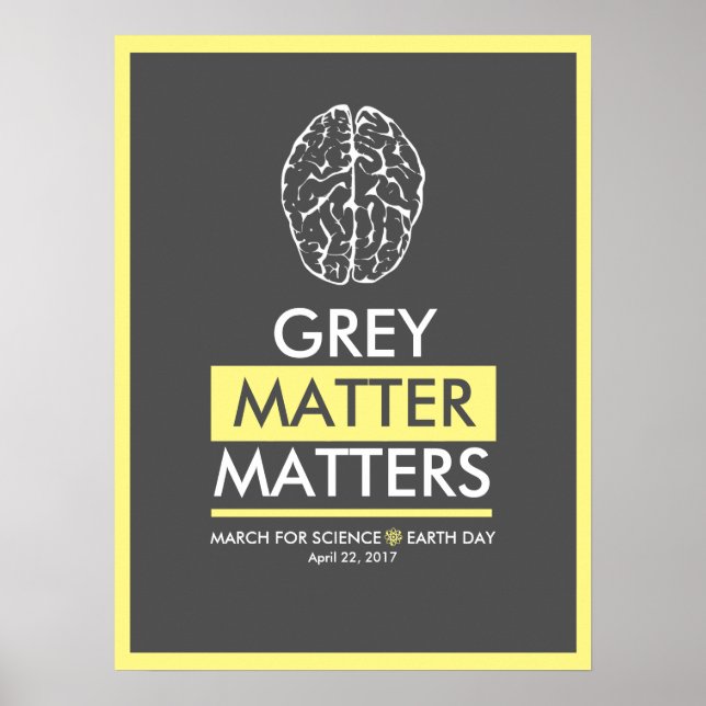 Grey Matter Matters Poster (Front)