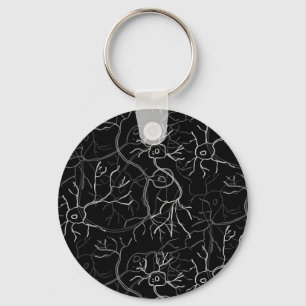 Grey Matter - Neurons Key Ring