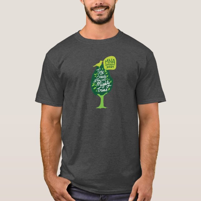 Grey Mens style tshirt mna 2024 (Front)