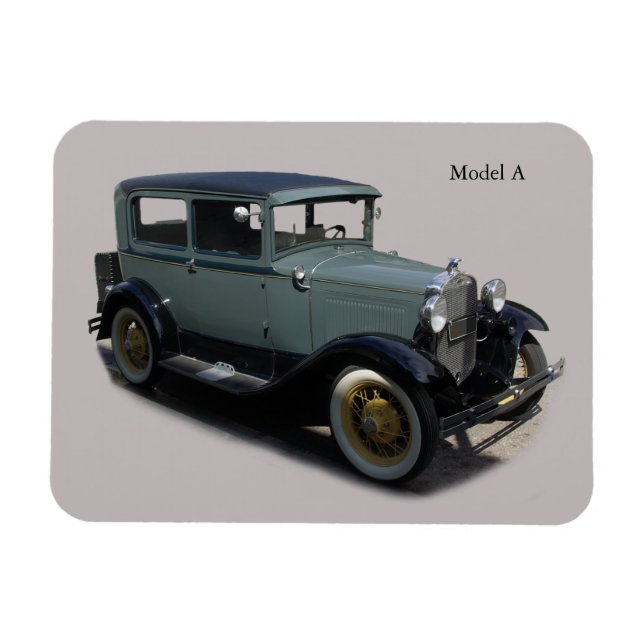 Grey Model A magnet (Horizontal)