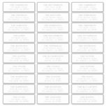 Grey modern individual wedding address labels<br><div class="desc">Custom Grey modern individual wedding address labels  - Ask me if you have any queries</div>