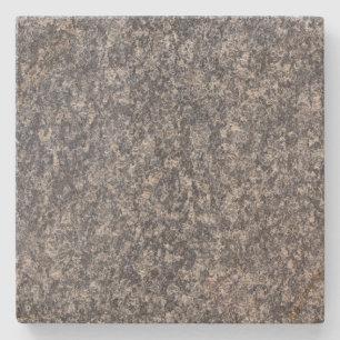Grey n Black Marble Square Coaster