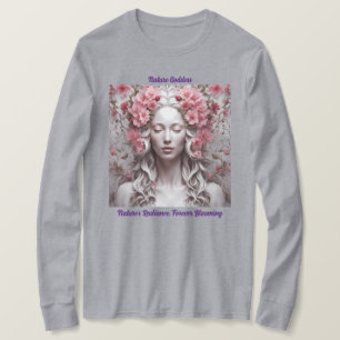 Grey Nature Goddess T-Shirt