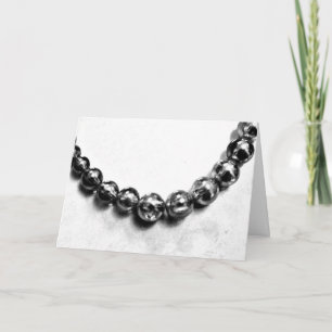 Grey Necklace Card