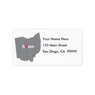 Grey OHIO Home & Open Heart Label