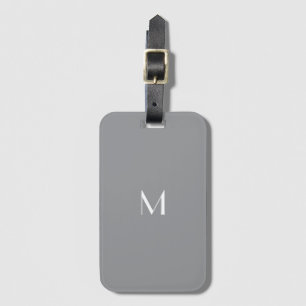 grey or any color  - add monogram luggage tag