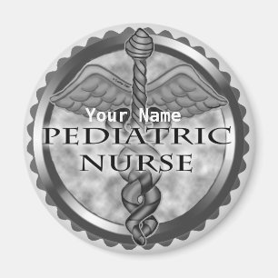Grey Paediatrics Nurse Magnet