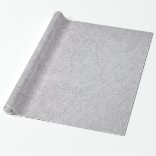 Grey  Paper Textured Wrapping Paper