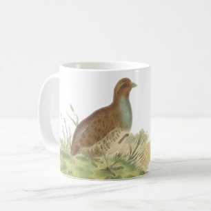 Grey Partridge Gamefowl Picture Coffee Mug