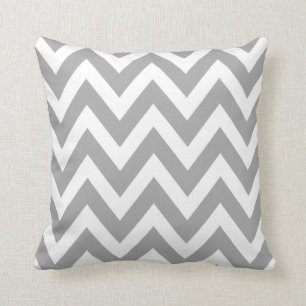 Grey Pattern Pillow