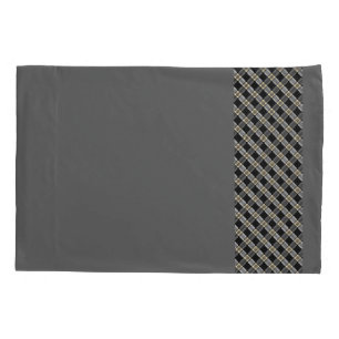 Grey Picnic Reversible Pillow Case
