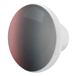 Grey, pink, black gradient, Ombre. Ceramic Knob