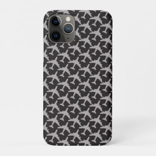 Grey Plane Aeroplanes Pilot Plane Aviation Aviator iPhone 11 Pro Case