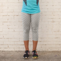 Grey Polka Dot