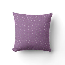 Grey Polka Dots on Purple Background