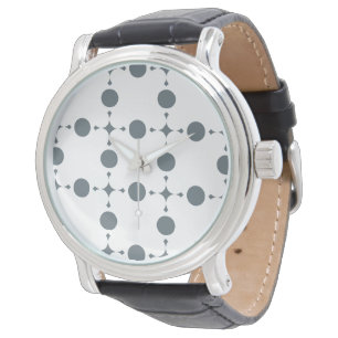 Grey Polka Dots, Polka Dot Pattern, Dots, Dotted Watch