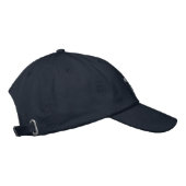 Grey Poodle Dog Logo Embroidered Hat (Right)