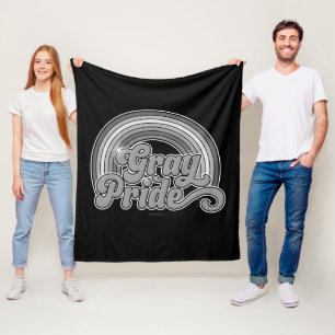 Grey Pride (Retired Senior) Fleece Blanket