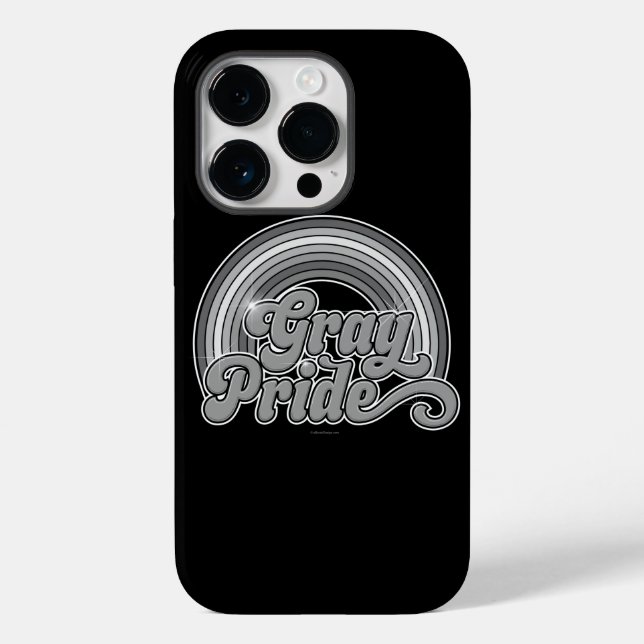 Grey Pride (Retired Senior) iPhone / iPad case (Back)
