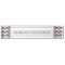 Grey Purple Chevron Desk Nameplate
