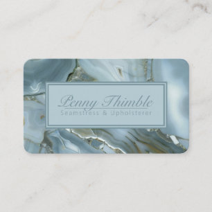 Grey quartz business card