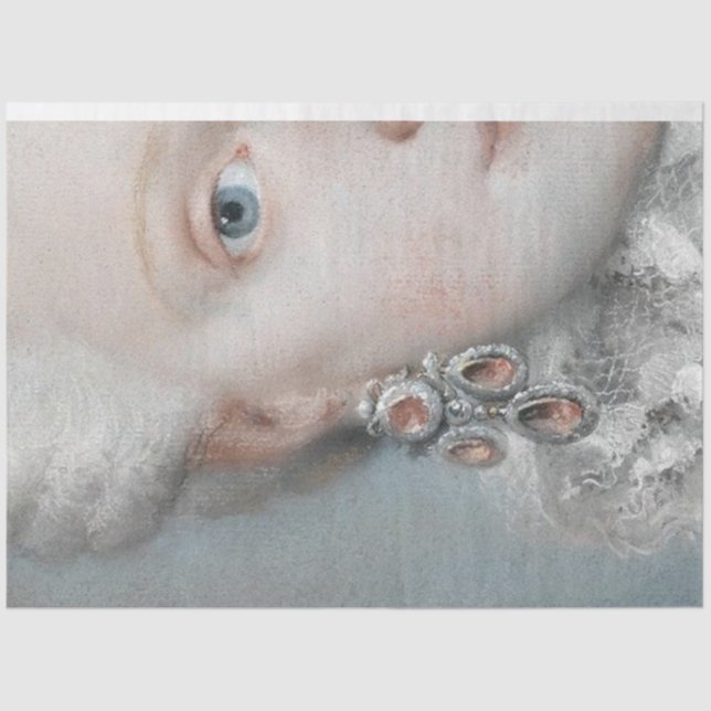 Grey Queen Tissue Paper (Front)