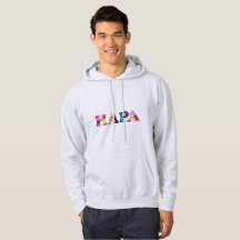 Grey Rainbow Hapa Men's Sweatshirt